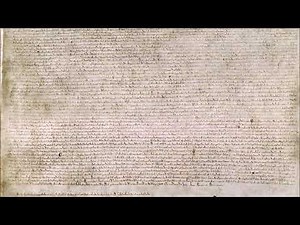 Magna Carta, 1215