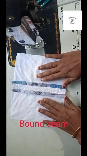 #Bound seam#types of seams#stitches#fashion designing course