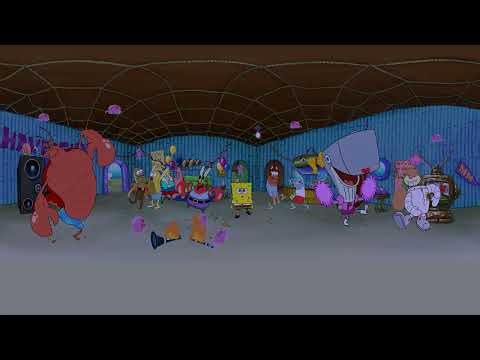 Take a 360° VR TOUR of SpongeBob's Birthday Party! 🥳🎂 | SpongeBob