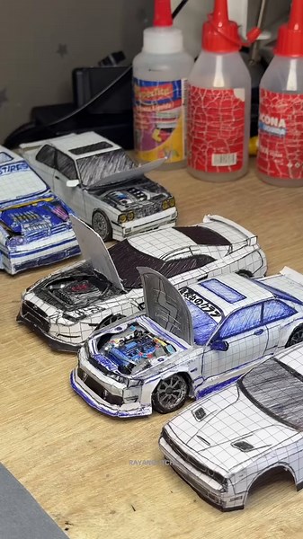 Paper Car Tutorials: Create Your Own Model Cars