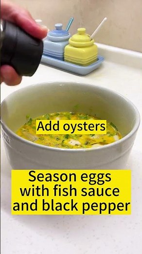 Crispy Oyster Omelette Recipe