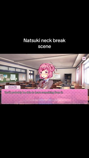 Natsuki Neck Break Scene DDLC