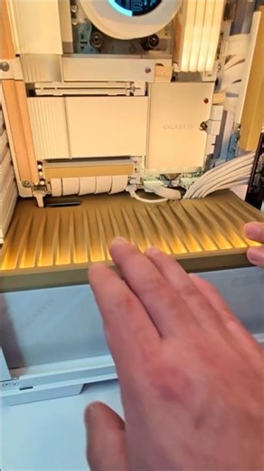 Going over Gigabytes LiquidHaus X870E Aero X3D Wood Custom PC #ces2026 ‪@CES‬