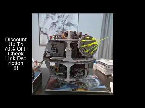 Led Lights Fast Ship DS-1 Platform MOC Display Death Star Great Ultimate Building Blocks Bricks Toy