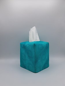 Turquoise Tissue Box Cover, Turquoise Bling Tissue Cover, Teal Tissue Box - Etsy