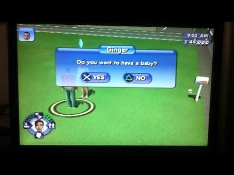 How to have a baby on Sims Bustin Out PS2 or Xbox