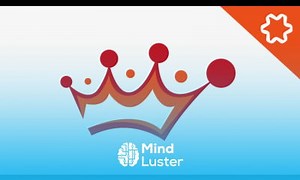Mind Luster - Learn Simple Crown Logo Design Adobe illustrator tutorial How to Design Crown Logo Design