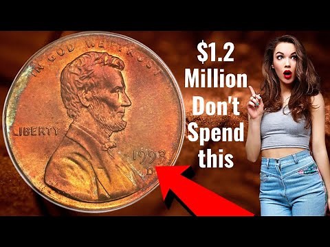 Rare 1993 D Lincoln Penny Worth A Lot of Money! Coins Worth Money