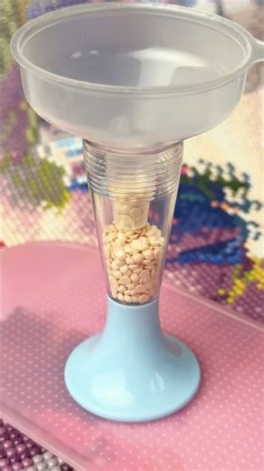 Satisfying Diamond Painting ASMR with this new tool 💎😍 #asmr #diamondpainting #satisfying #shorts