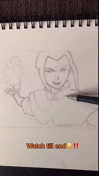 Azula Anime Art – Avatar: The Last Airbender