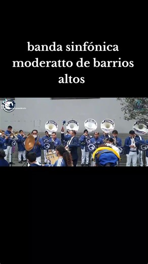 banda sinfónica moderatto de barrios altos de Lima #banda #sinfonica #moderatto