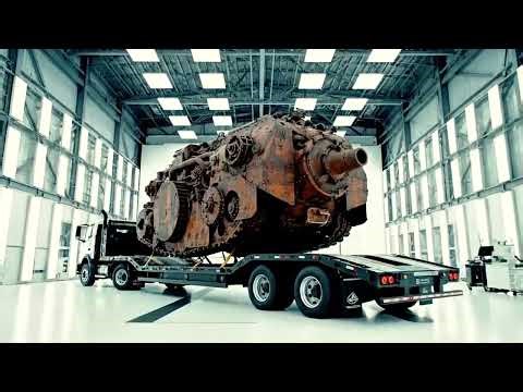 Restoring a Giant 100-Year-Old Steampunk War Machine Found Underwater!