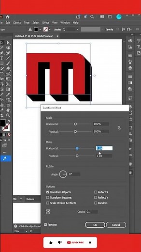 Adobe Illustrator Editable 3D text effect tips and tricks for professional graphic designer