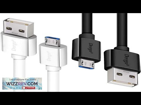 DEEGO Micro USB Cable 2Pack Extra Long Android Charger Cable 10Ft 6Ft