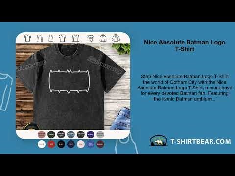 Nice Absolute Batman Logo T-Shirt
