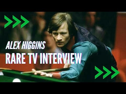 Alex Hurricane Higgins on Wogan 1987 - Rare interview with Snooker Champion