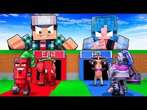 ВОЙНА С ДЕВУШКОЙ МОЕГО ЛУЧШЕГО ДРУГА В УКРАДИ БРЕЙНРОТ В МАЙНКРАФТ!