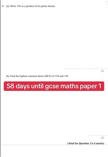 Who knows the alternative method for part b? Non calculator paper question 3 #gcsemaths #mathstips #fyp