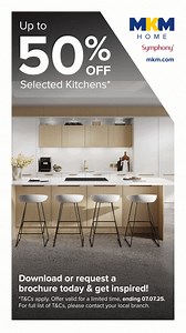 ✨ Up to 50% OFF selected kitchens at MKM! ✨ Explore our ranges online & request your FREE kitchen brochure to ignite your inspiration today!  | MKM | Facebook