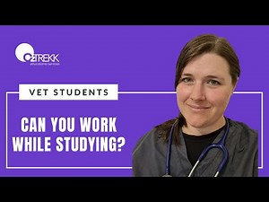 Vet Students: Can You Work While Studying Veterinary Medicine?