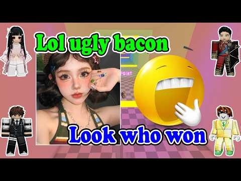 They laughed at my ugly outfit until I got infinite score | ROBLOX TEXT TO SPEECH