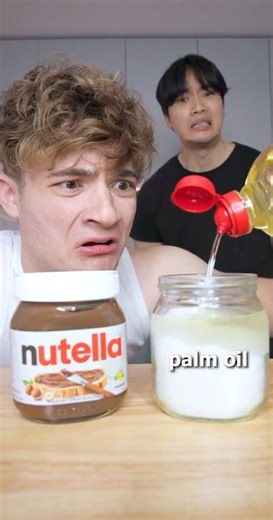 What’s inside of Nutella? 🌰 (Movie VS Chocolate) ‪@iamfromkorea‬