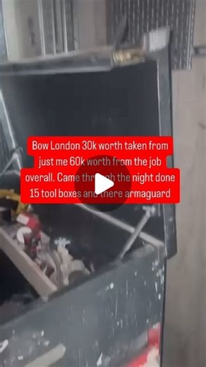 Stolen Tools UK on Instagram: "Bow London 30k worth taken from just me 60k worth from the job overall They come through the night done 15 tool boxes and there armaguard #stolentools #uk #tooltheft #london #birmingham #ford #toolsofthetrade #toolthief #londoncrime #crime #tradesmen #electrician #plumber #carpenter #painter #plasterer #makita #wickes #screwfix #toolstation #selco #buildersdepot #stoptooltheft #metpolice #bbc #sadiqkhan #mayoroflondon #armaguard #amorguard"