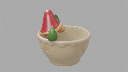 Christmas Elf Gnome Candy Bowl, Holiday 3D Print (STL/OBJ) - Etsy