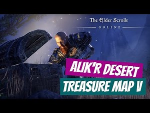 ESO: Alikr Desert Treasure Map V