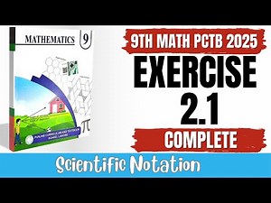 Class 9 Maths Chapter 2 Exercise 2.1 New Book 2025 PCTB || 9th Math New Book Science & Arts