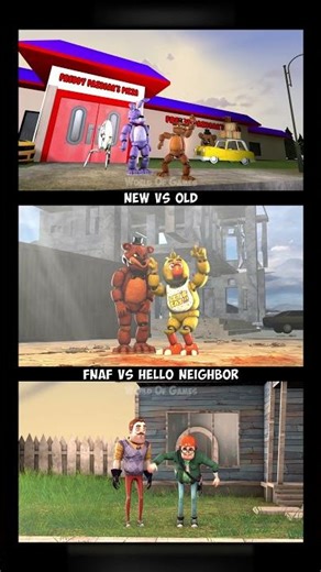 Another helicopter helicopter 🤣😂🤣 FNAF VS Hello Neighbor Song Animation Meme #shorts #memes #fnaf