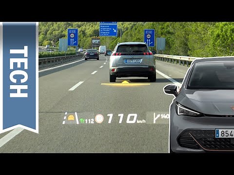 Cupra Born: Neues Augmented Reality Head-up-Display im Test / AR HUD ausprobiert