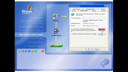 Windows XP Professional 教程导航- Work Smarter From Home tour