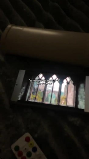 Projector- This projector changes everything 🤯 Tap to get your fake window 👇 #fyp#projector#fakewindow#bedroomdesign#fakewindow