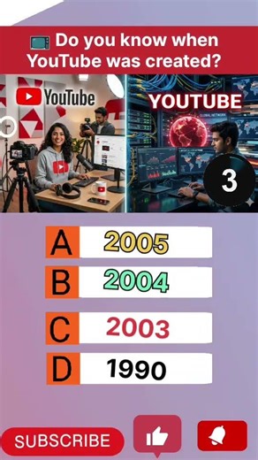 Only True Internet Experts Know This 🤯 | When Was YouTube Created?