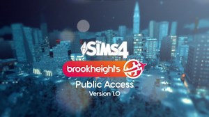 Мод на открытый мир в The Sims 4 / Brookheights Open World 1.1 (21.12.2020)