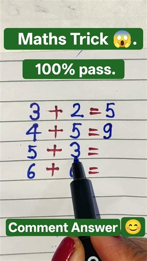 #maths #mathstricks #addition #mathsquiz #maateachervlogs