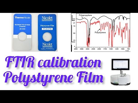 FTIR Calibration with Polystyrene film #supportme #subscribe for more videos📚
