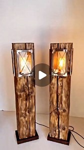 Eco Woodworks Guide | Light Up Your Space: DIY Wood Lamps! 💡🪵 Illuminate your home with the warm glow of DIY wood lamps. A blend of natural beauty and... | Instagram