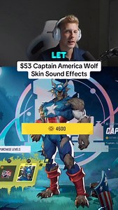 4.6K views · 2.7K reactions | $53 Captain America CapWolf Skin Worth It? #marvelrivals | Framebanger | Facebook