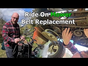 SIMPLE Belt Replacement - Ride On Mower