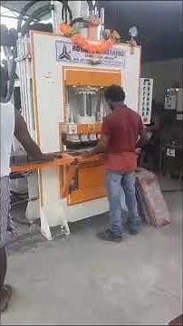 Best and fast fly ash machine from Royal Engineering Works #flyashbrickmachine