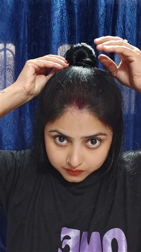 Trending Open Hairstyle Juda 😍 | Easy Party Hairstyle #shorts #hairstyle