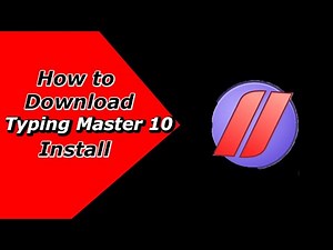 Typing Master 10 Download and Install | Free for Windows