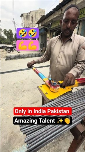 🔥Steel Fixers at Work 🚧 | Next Level Rebar Shaping Skills