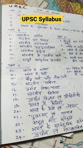 UPSC Syllabus hindi