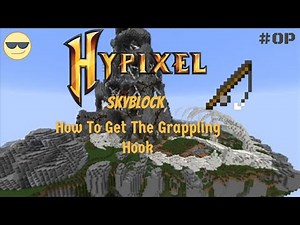 How To Make/use A Grapling Hook hypixel skyblock
