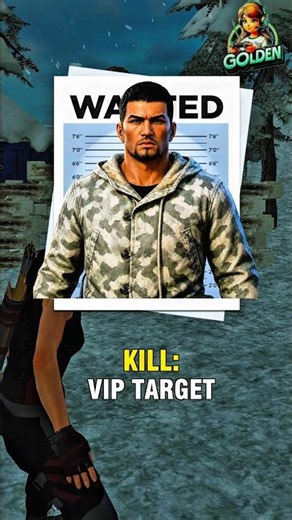 the best target VIP kill ☠️🏹 gaming #goldenladyyt #shorts #viral