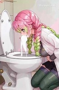 anime girl vomiting