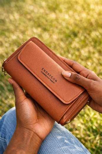 Watch RFID Crossbody Phone Wallet for Daily Essentials on Amazon Live